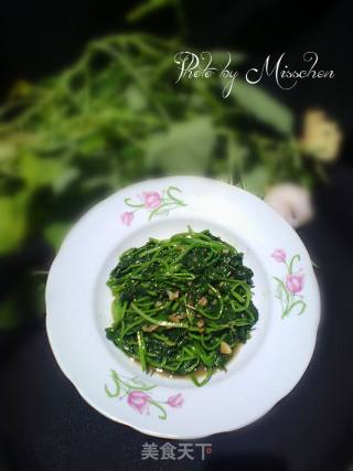 蒜香地瓜叶的做法