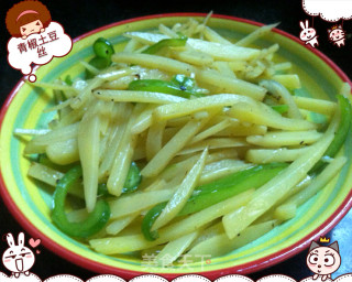 青椒土豆丝的做法