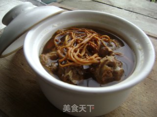 虫草花老鸭煲的做法