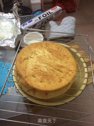 6寸戚风蛋糕
