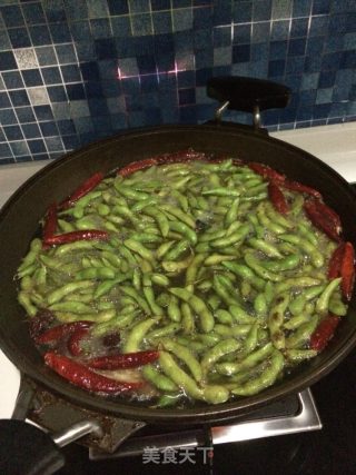 秘制毛豆的做法