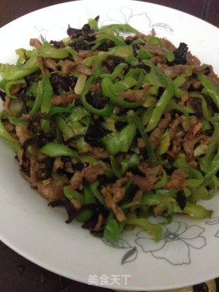 青椒肉丝的做法