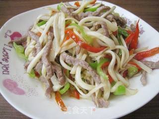 茭白三丝的做法