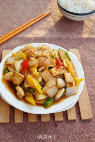 小炒鱿鱼的做法