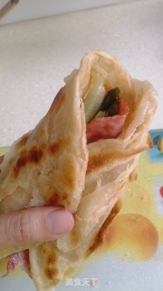 健康手抓饼的做法