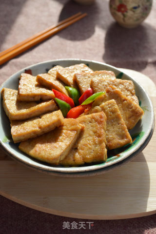 家常煎豆腐的做法