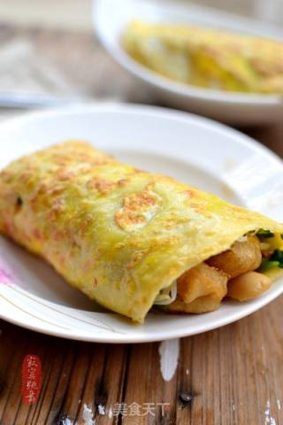 【家庭版煎饼果子】的做法