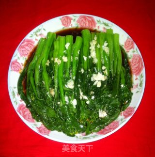 白灼菜心的做法