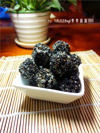 黑芝麻酥糖的做法