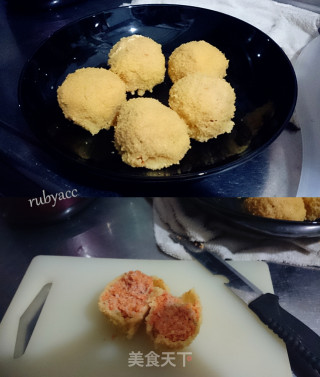 胡萝卜菜团子的做法