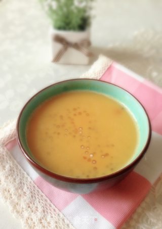 南瓜牛奶西米露的做法