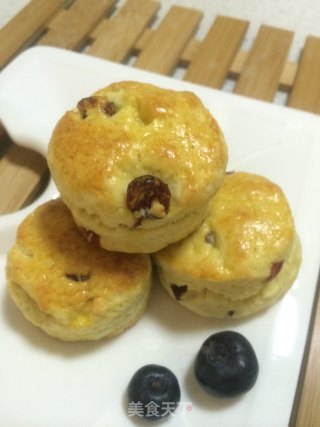 蔓越莓英式司康饼的做法