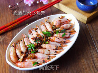 香蒜北极虾的做法