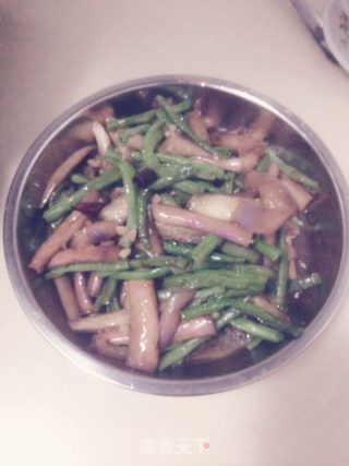 茄子炒豆角的做法