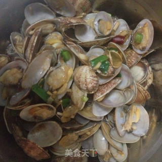 葱油花蛤的做法