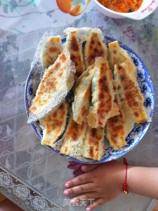 三鲜锅贴的做法