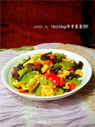 时蔬炒鸡蛋的做法