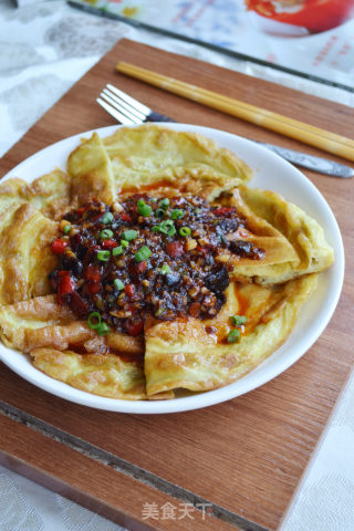 鱼香烘蛋的做法