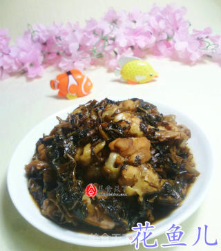 梅干菜烧鸡翅根的做法