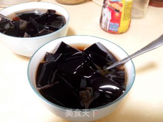 冰红茶龟苓膏的做法