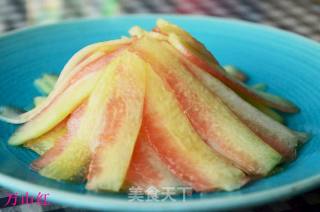 凉拌西瓜皮的做法