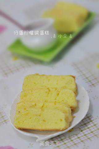 分蛋柠檬磅蛋糕的做法