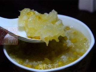 银耳绿豆粥的做法
