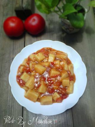 番茄米豆腐的做法