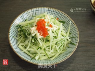 青瓜沙律：乐在其中的轻食料理的做法