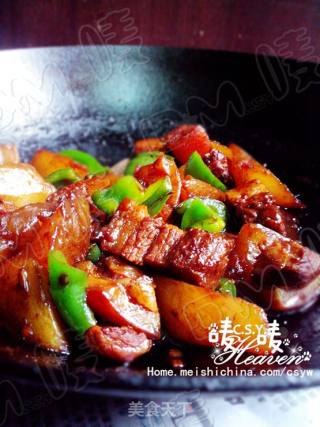 萝卜红烧肉的做法