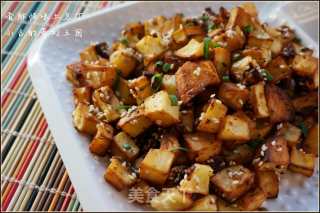香酥怪味土豆丁的做法