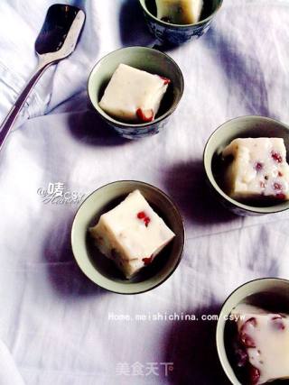 【夏日，口中的清香绵密】椰香红豆凉糕的做法