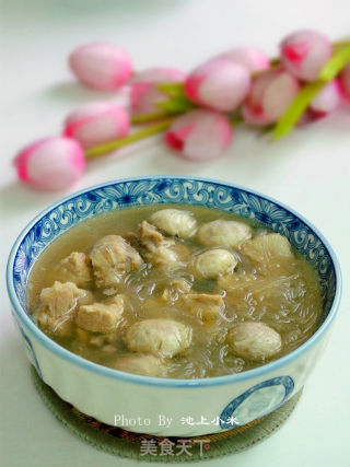 排骨粉丝菌菇汤的做法