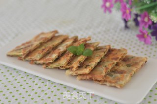 千层葱香猪肉饼的做法