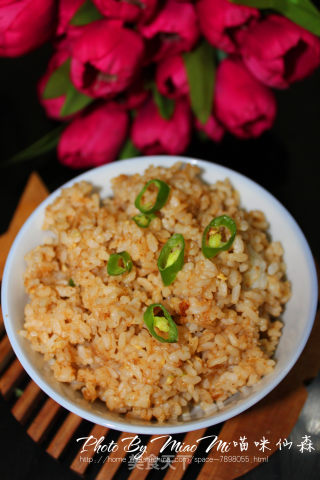 剩米饭的杀手锏————椒香酱炒饭的做法
