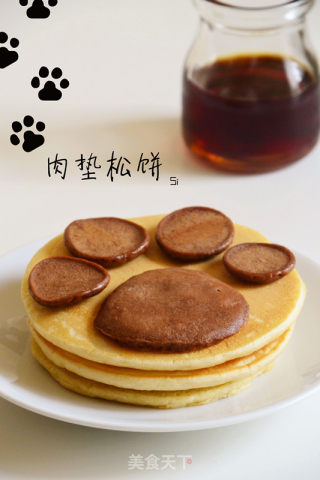 肉垫松饼的做法