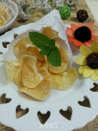 自制香酥薯片的做法