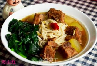 夏季版牛肉面的做法