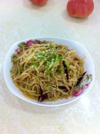 酸辣土豆丝的做法