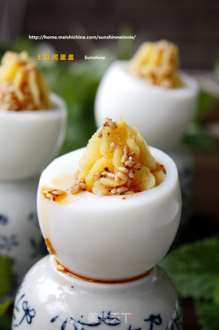 从小就喜爱的美味-----土豆泥蛋盅的做法
