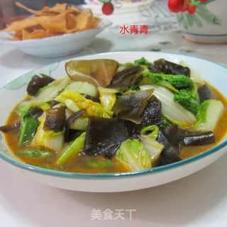 海带炒白菜的做法