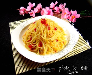 家常菜——剁椒土豆丝的做法