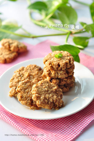 红糖燕麦饼干的做法