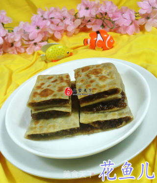 红糖糯米饭煎饼