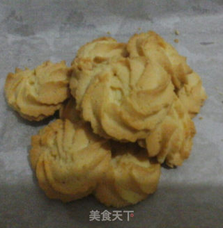 第一次做黄油曲奇