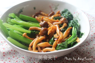 白灼菜心的做法