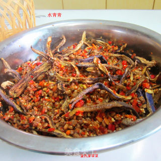 腌剁椒茄子豆瓣酱的做法