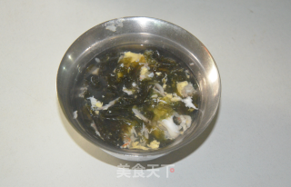 紫菜蛋花虾皮汤的做法