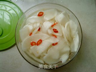酸辣萝卜的做法