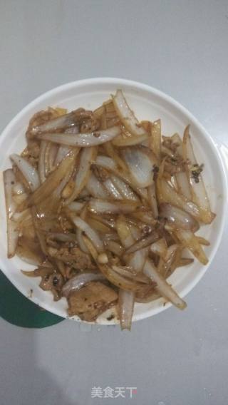 洋葱小炒肉的做法